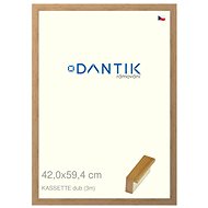 DANTIK frame 42 × 59,4, KASSETTE oak plexi clear - Photo Frame