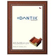 DANTIK frame 42 × 59,4, ENGLAND brown plexi clear - Photo Frame
