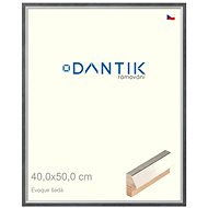 DANTIK frame 40 × 50, EVOQUE grey glass clear - Photo Frame
