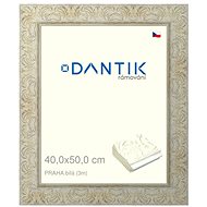 DANTIK frame 40 × 50, PRAGUE White glass clear - Photo Frame