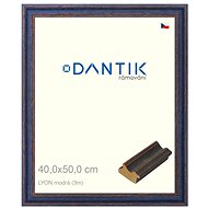 DANTIK frame 40 × 50, LYON blue glass clear - Photo Frame