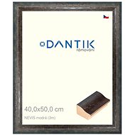 DANTIK frame 40 × 50, NEVIS blue glass clear - Photo Frame