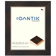 DANTIK frame 40 × 50, TOMAS black large glass clear - Photo Frame