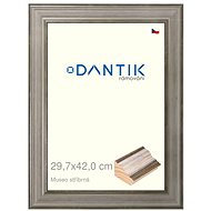DANTIK frame 29,7 × 42, Museo silver plexi clear - Photo Frame