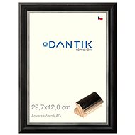 DANTIK frame 29,7 × 42, ANIVERSA black AG plexi clear - Photo Frame