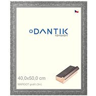 DANTIK frame 40 × 50, MARGOT graphite glass clear - Photo Frame