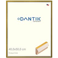 DANTIK frame 40 × 50, EVOQUE yellow glass clear - Photo Frame