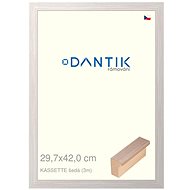 DANTIK frame 29,7 × 42, KASSETTE grey 3055 plexi clear - Photo Frame