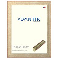 DANTIK frame 15 × 20, ANDRE silver glass clear - Photo Frame