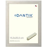 DANTIK frame 15 × 20, ANDRE White glass clear - Photo Frame
