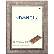DANTIK frame 15 × 20, ANDRE bronze medium glass clear - Photo Frame