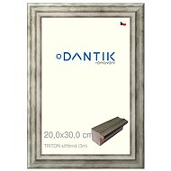 DANTIK frame 20 × 30, TRITON silver glass clear - Photo Frame