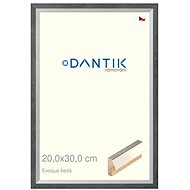 DANTIK frame 20 × 30, EVOQUE grey glass clear - Photo Frame