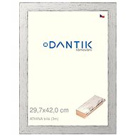 DANTIK frame 29,7 × 42, ATHINA White plexi clear - Photo Frame
