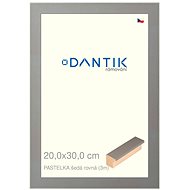 DANTIK frame 20 × 30, PASTEL grey flat glass clear - Photo Frame