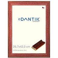 DANTIK frame 29,7 × 42, LYON red plexi clear - Photo Frame