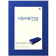 DANTIK frame 20 × 30, RETRO blue glass clear - Photo Frame