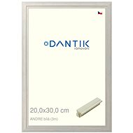 DANTIK frame 20 × 30, ANDRE White glass clear - Photo Frame