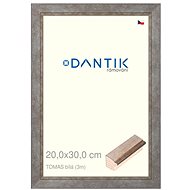 DANTIK frame 20 × 30, TOMAS white glass clear - Photo Frame