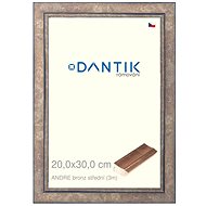 DANTIK frame 20 × 30, ANDRE bronze medium glass clear - Photo Frame