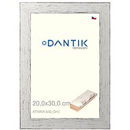 DANTIK frame 20 × 30, ATHINA White glass clear - Photo Frame