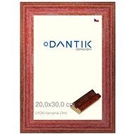DANTIK frame 20 × 30, LYON red glass clear - Photo Frame