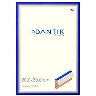 DANTIK frame 20 × 30, EVOQUE blue glass clear - Photo Frame