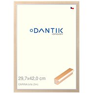 DANTIK frame 29,7 × 42, CARINA White plexi clear - Photo Frame