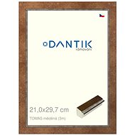 DANTIK frame 21 × 29,7, TOMAS copper glass clear - Photo Frame