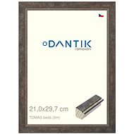 DANTIK frame 21 × 29,7, TOMAS grey glass clear - Photo Frame