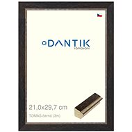DANTIK frame 21 × 29,7, TOMAS black glass clear - Photo Frame
