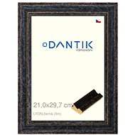 DANTIK frame 21 × 29,7, LYON black glass clear - Photo Frame