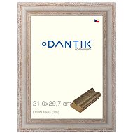 DANTIK frame 21 × 29,7, LYON grey glass clear - Photo Frame