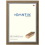 DANTIK frame 29,7 × 42, TAIGA beige plexi clear - Photo Frame