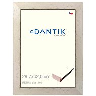 DANTIK frame 29,7 × 42, RETRO white plexi clear - Photo Frame