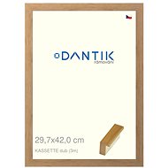 DANTIK frame 29,7 × 42, KASSETTE oak plexi clear - Photo Frame