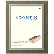 DANTIK frame 30 × 40, AMALFI green plexi clear - Photo Frame