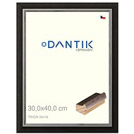 DANTIK frame 30 × 40, TAIGA black plexi clear - Photo Frame