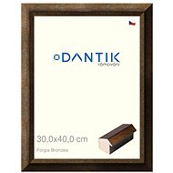 DANTIK frame 30 × 40, Forgia Bronzea plexi clear - Photo Frame