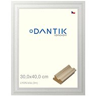 DANTIK frame 30 × 40, LYON White plexi clear - Photo Frame