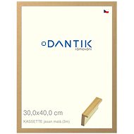 DANTIK frame 30 × 40, KASSETTE ash small plexi clear - Photo Frame