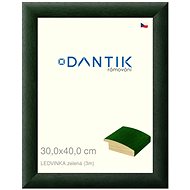 DANTIK frame 30 × 40, LEDVINKA green plexi clear - Photo Frame