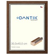 DANTIK frame 30 × 40, TAIGA brown plexi clear - Photo Frame
