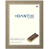 DANTIK frame 30 × 40, LYON silver plexi clear - Photo Frame