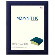 DANTIK frame 30 × 40, LEDVINKA blue plexi clear - Photo Frame