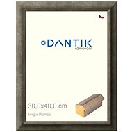 DANTIK frame 30 × 40, Forgia Piombo plexi clear - Photo Frame