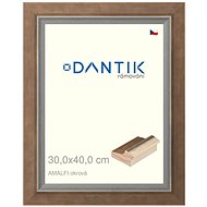 DANTIK frame 30 × 40, AMALFI ochre plexi clear - Photo Frame