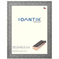 DANTIK frame 30 × 40, MARGOT graphite plexi clear - Photo Frame