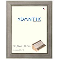 DANTIK frame 30 × 40, Museo silver plexi clear - Photo Frame