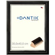DANTIK frame 30 × 40, ANIVERSA black AG plexi clear - Photo Frame